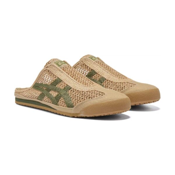 Onitsuka Tiger MEXICO 66 SABOT Beige/Green | STYLO
