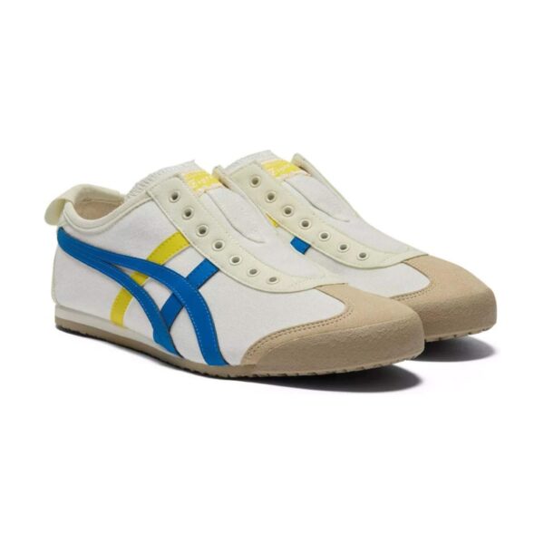 Onitsuka Tiger MEXICO 66 SLIP-ON Cream/Directoire Blue | STYLO
