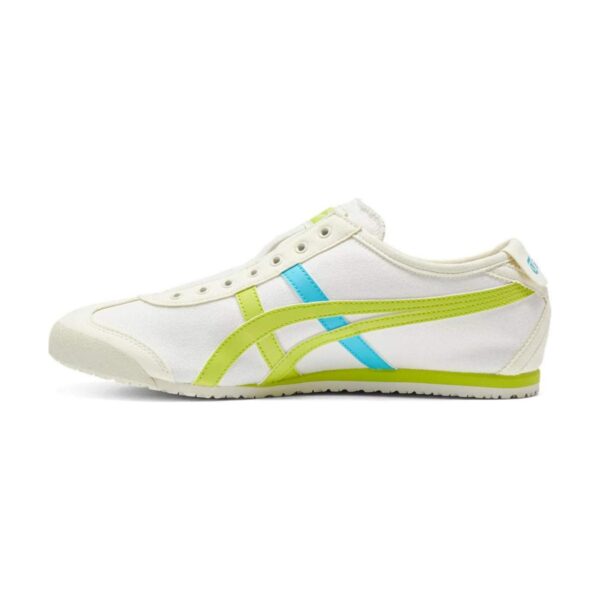 Onitsuka Tiger MEXICO 66 SLIP-ON Cream/Neon Lime | STYLO