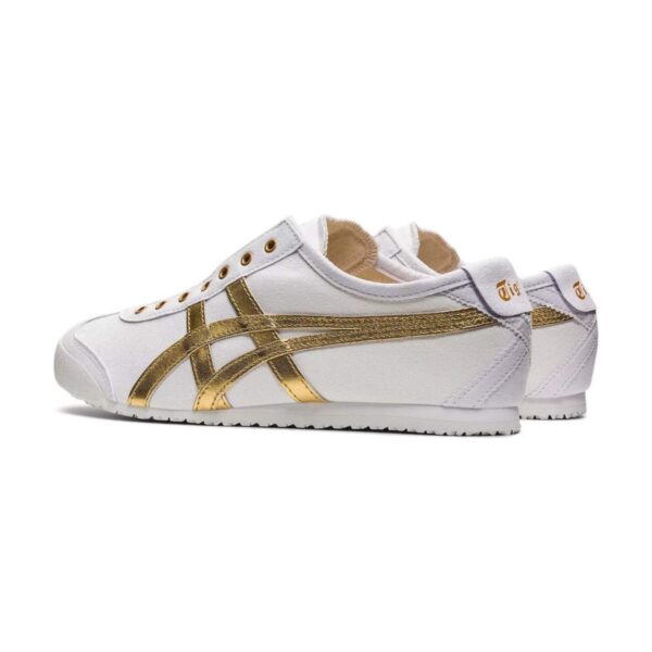 Onitsuka Tiger MEXICO 66 SLIP-ON White/Pure Gold Onitsuka Tiger MEXICO 66 SLIP-ON White/Pure Gold | STYLO