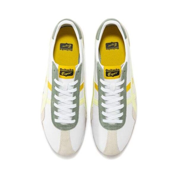Onitsuka Tiger Runspark Shoes ‘White Olive Green Yellow’ | STYLO