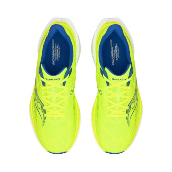Saucony Endorphin Speed 5 – Street Running Shoes Citron/Lapis | STYLO