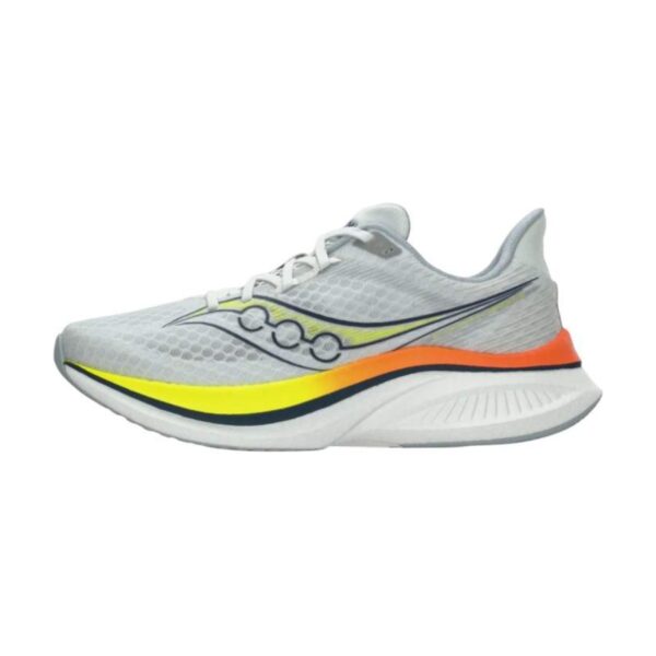 Saucony Endorphin Speed 5 – Street Running Shoes White/Lemon | STYLO