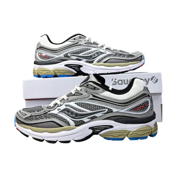 Saucony ProGrid Omni 9 Metallic Grey Silver | STYLO