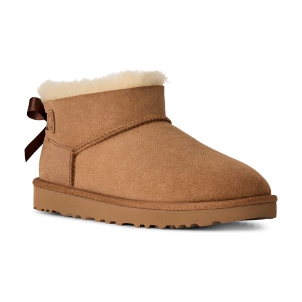 UGG Ultra Mini Bailey Bow Chestnut | STYLO